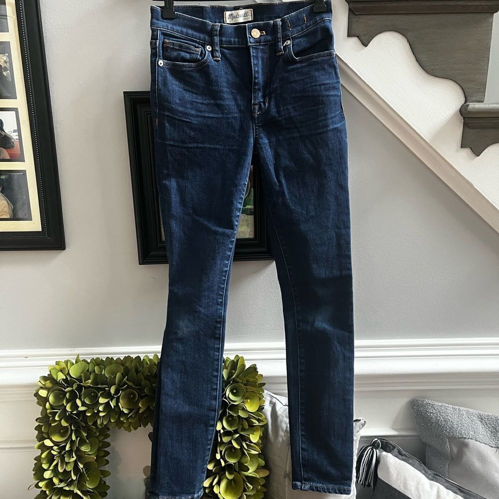 Madewell High Riser Skinny Jeans sz 26
